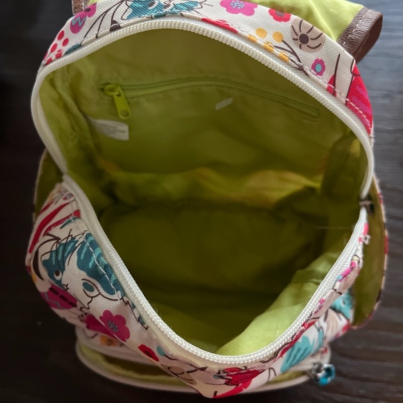 LILY BLOOM Marley Floral Print Backpack in the Love Cats or Playful Garden Cats - Picture 3 of 13